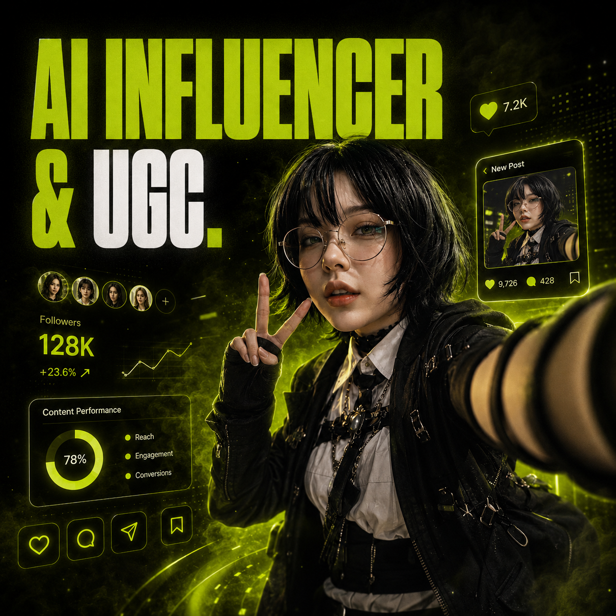 AI Influencer & UGC